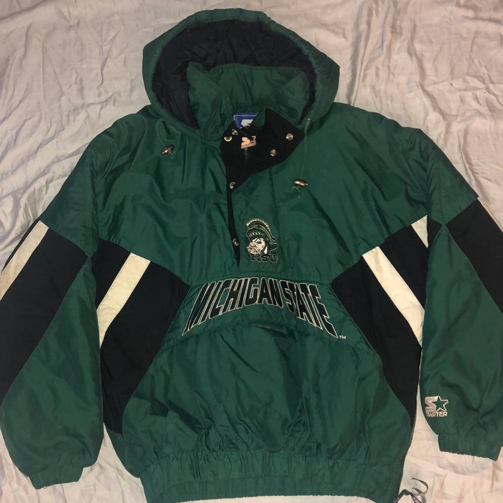 Vintage Starter Michigan State Jacket